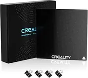 Creality Ender 3 Glass Bed Upgraded 3D Printer Tempered Glass Plate Build Surface for Ender 3/Ender 3 Pro/Ender 3 V2/Ender 5/Ender 5 Pro/Ender 3 S1, 235x235x4mm