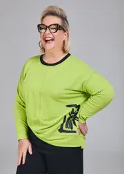 [Taking Shape] Taking Shape Natural Limestone Panel Top Size 30 in Lime, Viscose - Plus Size Women's Clothing Lime
