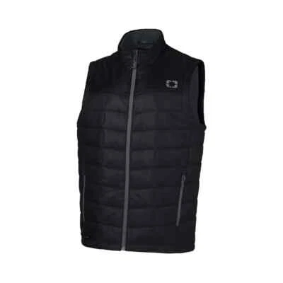 POLARIS MENS ROSEAU QUILTED PUFFER VEST - BLACK - LARGE or 2XL - XXL - NEW
