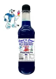 BLUEBERRY Flavoured, Coast to Coast Gold Medal Syrups 500ml Milkshake/Sundae