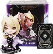 for Leagëe of Legethds Figure KDA Ahri, Delicate and Cute Statue for Leagхe of Legeappds Merch Gift, Comes with Original Box and Verification Card