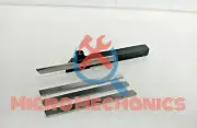 MINI LATHE PARTING CUT OFF TOOL HOLDER - 8MM SHANK + 4X M2 HSS Blade + Allen Key