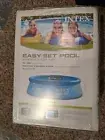 Intex 8ft x 30in Easy Set Inflatable Above Ground Family Swimming Pool (No Pump)