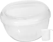 Cereal Storage Container Food Grade Rice Dispenser with Airtight Seal for Grains and Dry Foods Capacity Includes Measuring Cup for Kitchen Organization