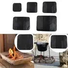 Fireplace Table Mat Fire Mat Under Grill Mat Fireproof Outdoor Grill Deck