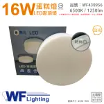 【DANCELIGHT 舞光】LED 16W 6500K 白光 全電壓 時尚白 蛋糕燈 吸頂燈 _ WF430956