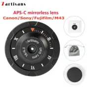DHL 7artisans 18mm F6.3 APS-C Mirrorless Lens for Canon EOSM Sony Fujifilm M4/3
