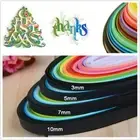 3/5/7/10mm Creative Craft DIY Solid Color Origami Tool Handmade Quilling Paper