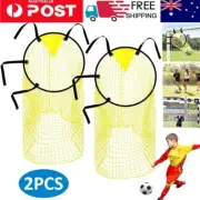2X Soccer Top Bins Target Net Football Goal Target For Kicking Accuracy Training