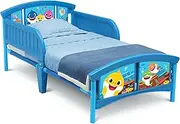 Delta Children Plastic Toddler Bed, Baby Shark