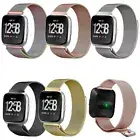 For Fitbit Versa/Lite/Special Edition Magnetic Milanese Loop Strap Wristbands
