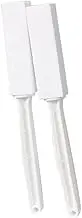 Aswalling Pumice Stone for Toilet Bowl Cleaning, Scouring Stick with Handle, Rust.Remover for Tile Bath-Tub, Powerfully Away Limescale Stain, White