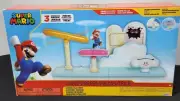Jakks Pacific Nintendo Super Mario Cloud Playset With 2.5" Mario Figure NEW