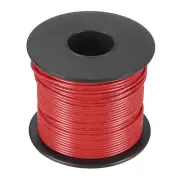 22AWG Wire 22 Gauge Stranded Wire PVC Hookup Wire 50m/164ft Red, for Wire