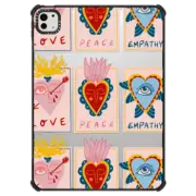 iPad Pro 11-inch (M4) iPad Impact Case SACRED HEARTS IPAD CASE BY AF ILLUSTRATIONS
