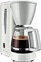 Melitta M720-1/1 Single5 M 720-1/1, Filterkaffeemaschine für Kleine Haushalte, Weiß/Grau Filter Coffee Maker, Plastic, 600 W, White