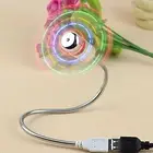 Pocket Fan Rechargeable Strong Wind Hands Free Luminous Desktop Fan Abs