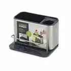 JOSEPH JOSEPH Surface Stainless Steel Caddy Sink Organiser Brush Compartment