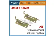 Spring Bolt Latch Catch Zinc Plate Trailer Truck Ute Float Railing Tail Gate