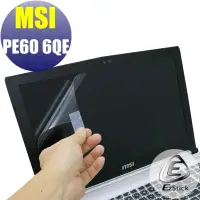 在飛比找蝦皮商城優惠-【EZstick】MSI PE60 2QE 6QE 6QE 