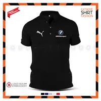 在飛比找蝦皮購物優惠-Polo T 恤新 BMW M 賽車黑豹賽車性能 Baju 