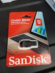 Sandisk 32GB Cruzer Blade USB 2.0 Flash Thumb Drive Storage SDCZ50-032G-AW4