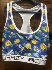 Medium Crazy Universe Brand Sprite Themed Bralette