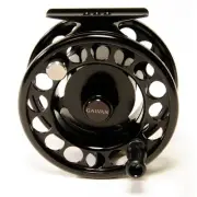 GALVAN RUSH LIGHT R-4 FLY REEL BLACK - FREE $80 LINE, BACKING--NEW