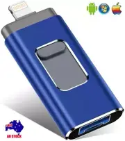 128GB 256GB USB 3.0 Flash Drive Storage Memory IOS Photo Stick For iPhone iPad