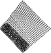 HEALLILY Safety Grille Mesh for Car Aluminum Alloy Bumper Grill Insert Front Bumper Grille Mesh Screen Rustproof and Easy to Install for Cars
