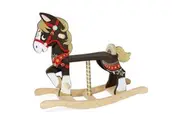 Le Toy Van Petilou 65cm Traditional Rocking Horse Kids Toddler Wooden Toy 18m+