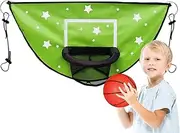 Jeruytgh Trampoline Basketball Hoop Attachment | Basket Ball Board for Kids Adults - Basketball Hoop Goal for Trampoline Accessories Outdoor Kids Dunking Training
