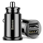 Mini Grains Smart 3.1A Dual Usb Fast Black Chargers & Cradles