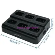 1PC for BF-888S Retevis H-777 Six-Way Charger Multi Unit Ham Radio Charger