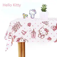 在飛比找蝦皮購物優惠-【限時特賣】HelloKitty印花桌布加厚防水防油餐桌布 