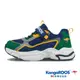 【KangaROOS 美國袋鼠鞋】童鞋 FUSION 2 復古老爹鞋 運動鞋 休閒鞋 (藍/綠/灰-KK32320)