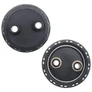 Leak proof Plastic IBC Lid with Coarse Male Thread 165mm Dia Dual Ventilation