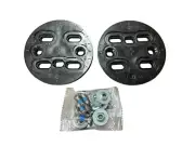 ALTITUDE "RIDER" SNOWBOARD BINDING REPLACEMENT DISCS + HARDWARE