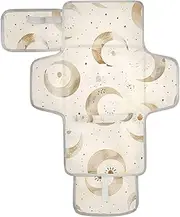 Reusable Changing pad with Tissue Pocket Travel Changing pad for Baby with Built-in Pillow