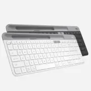 Logitech K580 Bluetooth Keyboard Portable Multi-Devices Easy Switch Black White