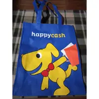 在飛比找蝦皮購物優惠-happy cash 購物袋 環保袋 (全新未使用)