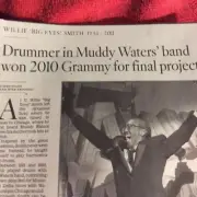 OBITUARY 1936- 2011 WILLIE BIG EYES SMITH MUDDY WATERS BAND DRUMMER BAG BLUES
