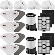 [RONGJU] Replacement Parts for Shark IP3251 IP3251C IP3252 IP325, 2 sets of Auto-empty Dock Hepa Filter, 2 Handheld Vacuum Post-motor Filter, 4 sets of Pre-moter Filters and 4 sets Base Station Filter