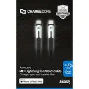LASER Chargecore MFi Lightning to USB-C Cable 0.5M - CB-MFICAR50-C