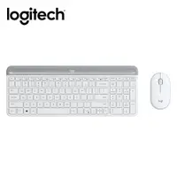 在飛比找蝦皮商城優惠-logitech羅技MK470超薄無線鍵鼠組/ 珍珠白 誠品