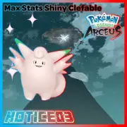 Pokemon Legends: Arceus Shiny Clefable Max Stats