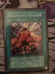 Yugioh - Wild Nature's Release - Super Rare - IOC-033 - LP 1st Edition