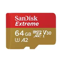 在飛比找順發線上購物優惠-SANDISK Extreme microSD 64GB U