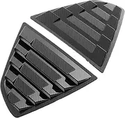Compatible for Toyota Camry 2018-2023 Carbon Fiber Exterior Car Side Window Shutters Shutter Cover Trim