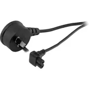DOSS R720ACR 240VAC Mains Figure 8 IEC-C7 Right Angle Both Ends Power Lead 2m